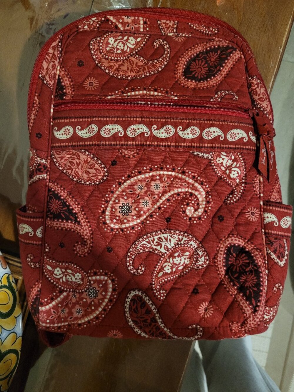 Vera Bradley Mesa red backpack